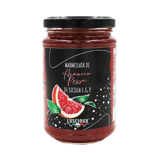 Luscioux Siciliaanse bloedsinaasappel jam Jar 360 g
