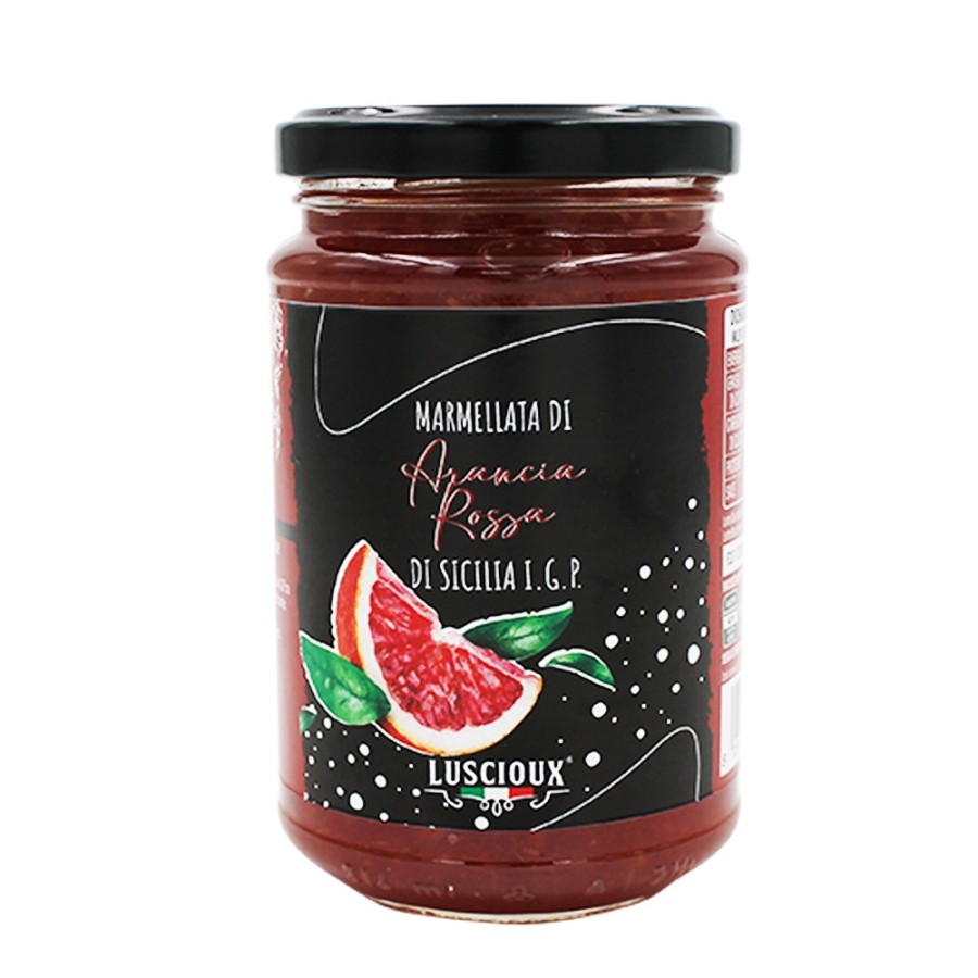 Luscioux Sicilian blood orange jam Jar 360 g